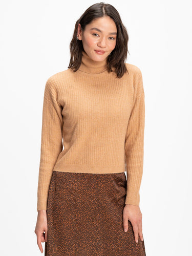 Toki Rib Knit Turtleneck Sweater Womens Outerwear Sweater Threads 4 Thought