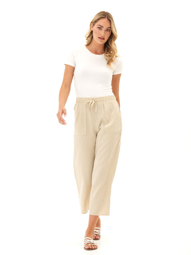 Hannah Breezy Linen Pant Womens Bottoms Pants Threads 4 Thought