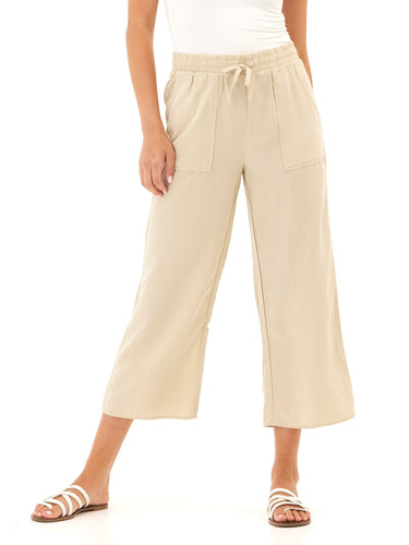 Hannah Breezy Linen Pant Womens Bottoms Pants Threads 4 Thought