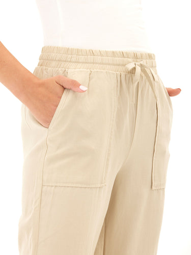 Hannah Breezy Linen Pant Womens Bottoms Pants Threads 4 Thought