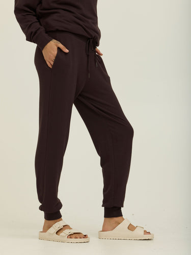 Connie 27" Feather Fleece Jogger Womens Bottoms Sweatpants Threads 4 Thought