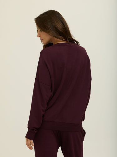 Core Feather Fleece Sweatshirt Womens Outerwear Sweatshirt Threads 4 Thought