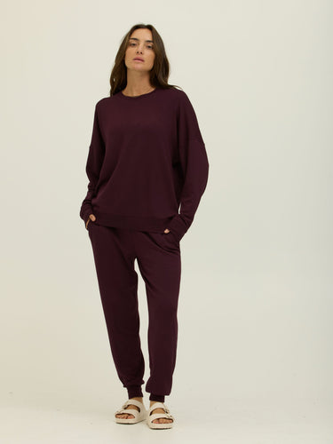 Core Feather Fleece Jogger Womens Bottoms Sweatpants Threads 4 Thought