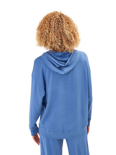 Madge Feather Fleece Pullover Hoodie Womens Outerwear Sweatshirt Threads 4 Thought