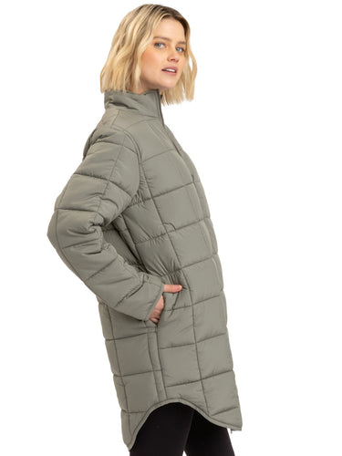 Azima Packable Long Puffer Jacket Womens Outerwear Jacket Threads 4 Thought