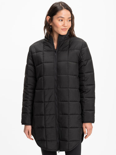 Azima Packable Long Puffer Jacket Womens Outerwear Jacket Threads 4 Thought