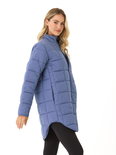 Azima Packable Long Puffer Jacket Womens Outerwear Jacket Threads 4 Thought