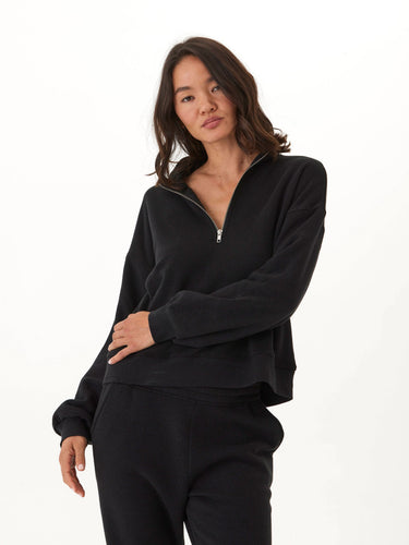 Constance Tribend Fleece Half Zip Pullover Womens Outerwear Sweatshirt Threads 4 Thought