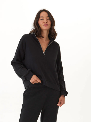 Constance Tribend Fleece Half Zip Pullover Womens Outerwear Sweatshirt Threads 4 Thought
