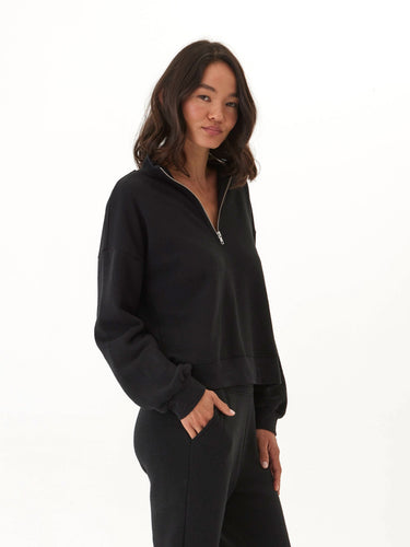 Constance Tribend Fleece Half Zip Pullover Womens Outerwear Sweatshirt Threads 4 Thought