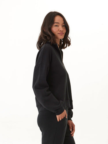 Constance Tribend Fleece Half Zip Pullover Womens Outerwear Sweatshirt Threads 4 Thought