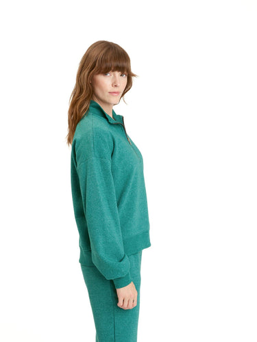 Constance Tribend Fleece Half Zip Pullover Womens Outerwear Sweatshirt Threads 4 Thought