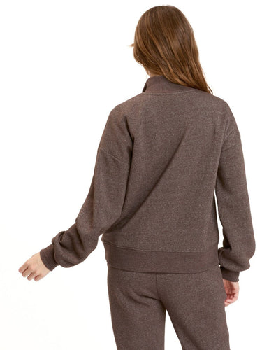 Constance Tribend Fleece Half Zip Pullover Womens Outerwear Sweatshirt Threads 4 Thought