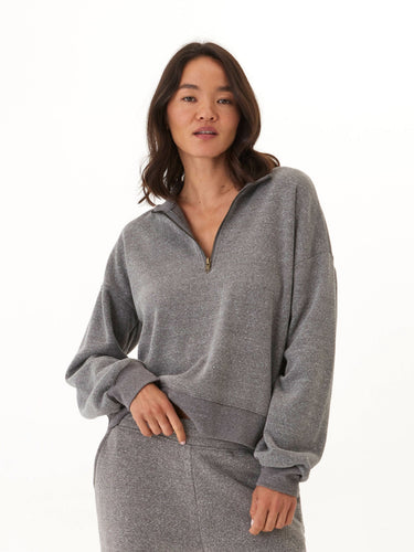 Constance Tribend Fleece Half Zip Pullover Womens Outerwear Sweatshirt Threads 4 Thought