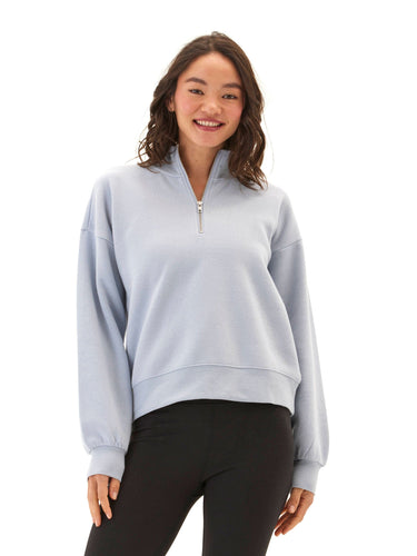 Constance Tribend Fleece Half Zip Pullover Womens Outerwear Sweatshirt Threads 4 Thought