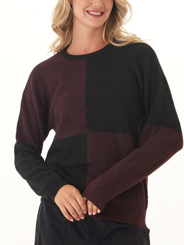 Beryl Colorblock Sweater Womens Outerwear Sweater Threads 4 Thought