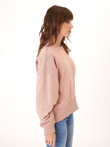 Naia Metallic Dot Pullover Womens Outerwear Sweatshirt Threads 4 Thought