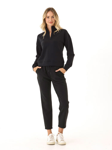 Drea Modal 1/4-Zip Jacket Womens Outerwear Sweatshirt Threads 4 Thought