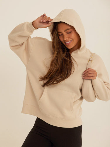Marcellina Triblend Fleece Pullover Hoodie 2.0 Womens Outerwear Sweatshirt Threads 4 Thought