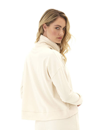 Shai Cozy Fleece Cowl Neck Pullover Womens Outerwear Sweatshirt Threads 4 Thought