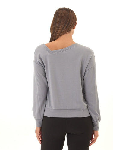 Merida Feather Fleece Asymmetrical Pullover Threads 4 Thought