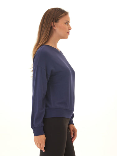 Merida Feather Fleece Asymmetrical Pullover Threads 4 Thought