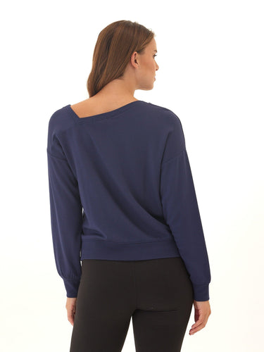 Merida Feather Fleece Asymmetrical Pullover Threads 4 Thought