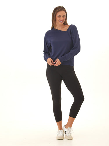 Merida Feather Fleece Asymmetrical Pullover Threads 4 Thought