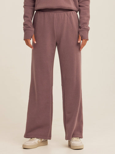 Khrissa Triblend Fleece Flare Pant Womens Bottoms Sweatpants Threads 4 Thought