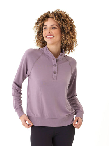 Candace Modal Terry Raglan Pullover Threads 4 Thought