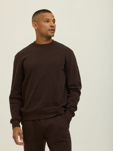Dallas Triblend Fleece Relaxed Crew Pullover Mens Outerwear Sweatshirt Threads 4 Thought