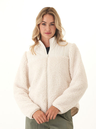 Catherine Puffer Sherpa Mix Jacket Womens Outerwear Jacket Threads 4 Thought