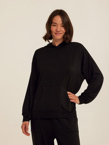Sylvie Modal Terry Oversized Pullover Hoodie Womens Outerwear Sweatshirt Threads 4 Thought