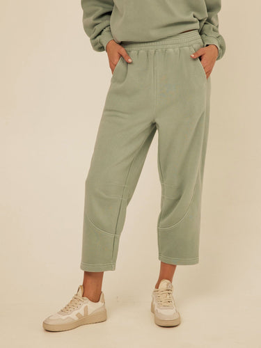 Chantel Mineral Wash Fleece Pant Womens Bottoms Sweatpants Threads 4 Thought