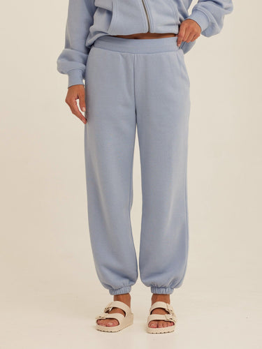 Jayla Triblend Fleece Relaxed Fit Jogger Womens Bottoms Sweatpants Threads 4 Thought