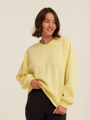 Blaise Triblend Fleece Pullover Womens Outerwear Sweatshirt Threads 4 Thought