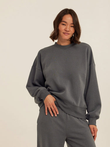 Blaise Triblend Fleece Pullover Womens Outerwear Sweatshirt Threads 4 Thought