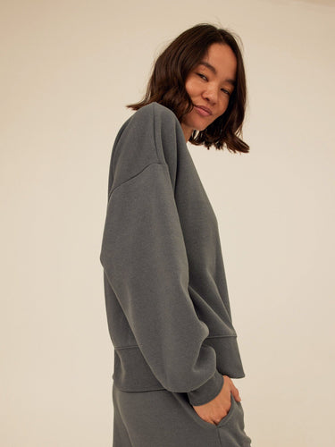 Blaise Triblend Fleece Pullover Womens Outerwear Sweatshirt Threads 4 Thought