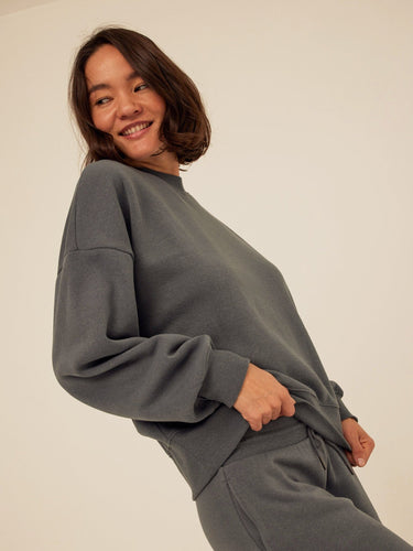 Blaise Triblend Fleece Pullover Womens Outerwear Sweatshirt Threads 4 Thought