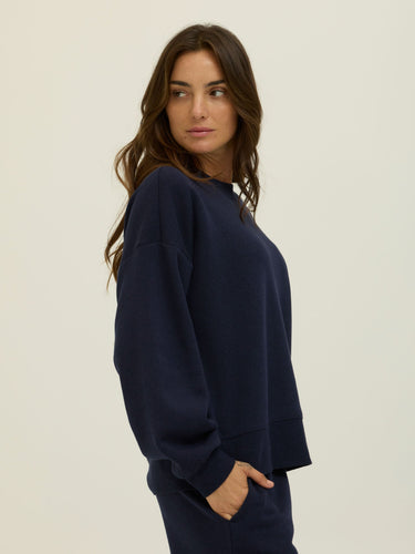 Blaise Triblend Fleece Pullover Womens Outerwear Sweatshirt Threads 4 Thought