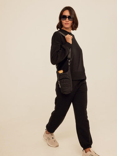 Jayla Triblend Fleece Relaxed Fit Jogger Womens Bottoms Sweatpants Threads 4 Thought