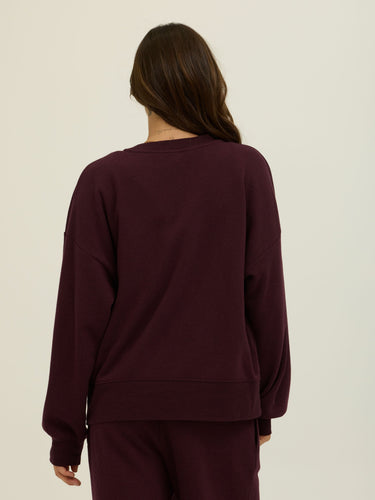 Blaise Triblend Fleece Pullover Womens Outerwear Sweatshirt Threads 4 Thought