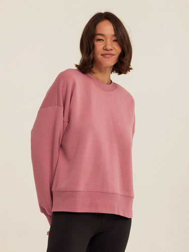 Blaise Triblend Fleece Pullover Womens Outerwear Sweatshirt Threads 4 Thought