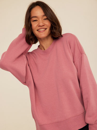 Blaise Triblend Fleece Pullover Womens Outerwear Sweatshirt Threads 4 Thought