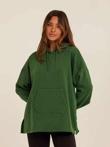 Missy Triblend Fleece Pullover Hoodie Womens Outerwear Sweatshirt Threads 4 Thought