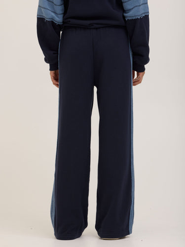 Tierney Cotton Terry Contrast Wide Leg Pant Womens Bottoms Pants Threads 4 Thought