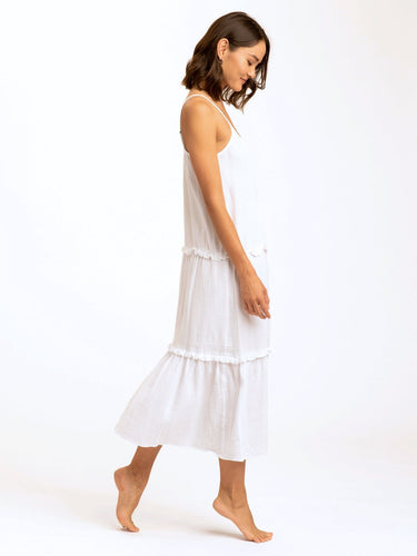 Gina Ruffle Tiered Dress Womens Dresses Threads 4 Thought