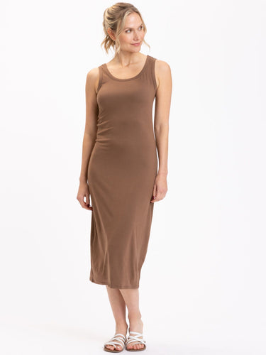 Catelynn Luxe Jersey Midi Tank Dress Womens Dresses Threads 4 Thought