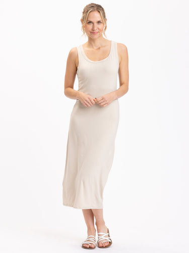 Catelynn Luxe Jersey Midi Tank Dress Womens Dresses Threads 4 Thought