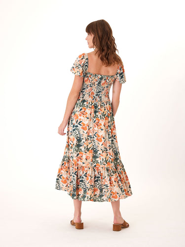 Josette Printed Tencel Midi Dress Womens Dresses Threads 4 Thought